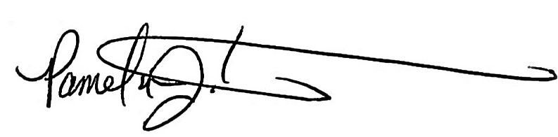 Pamela Kiltau signature