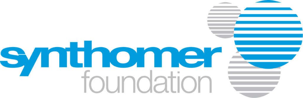 Blue and grey Synthomer Foundation logo